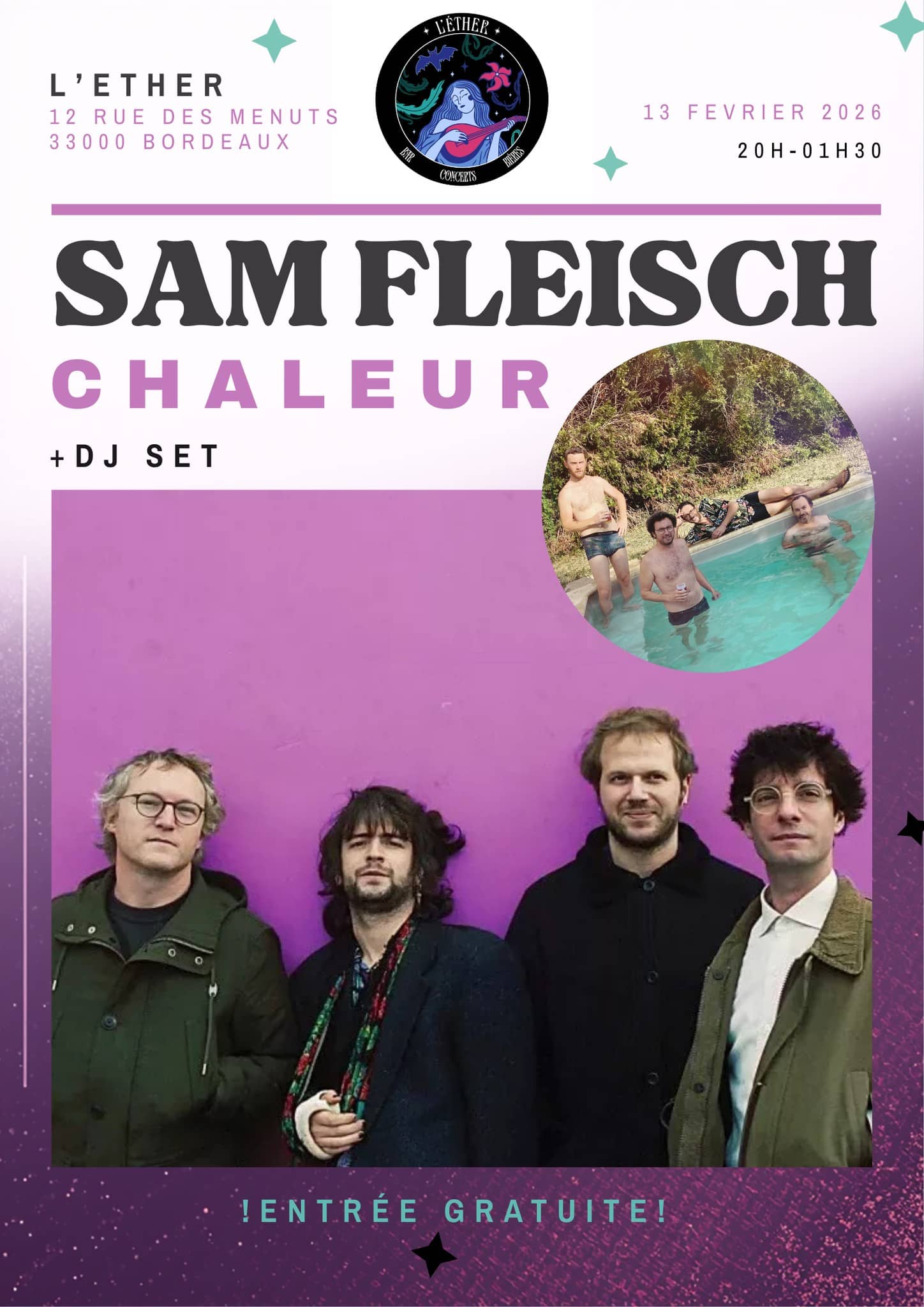 Sam Fleisch + Chaleur + DJ set
