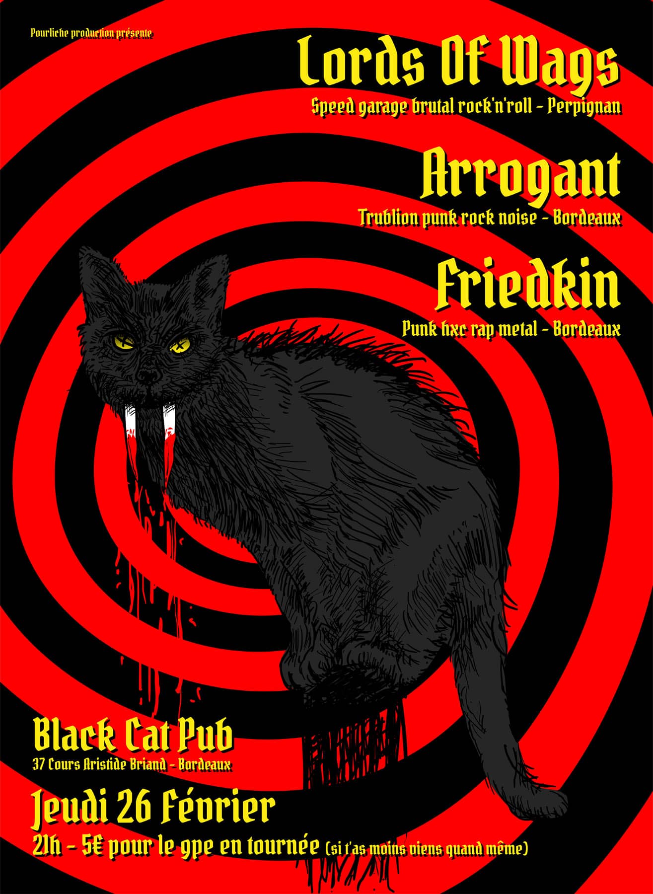 LORDS OF WAGS + ARROGANT + FRIEDKIN