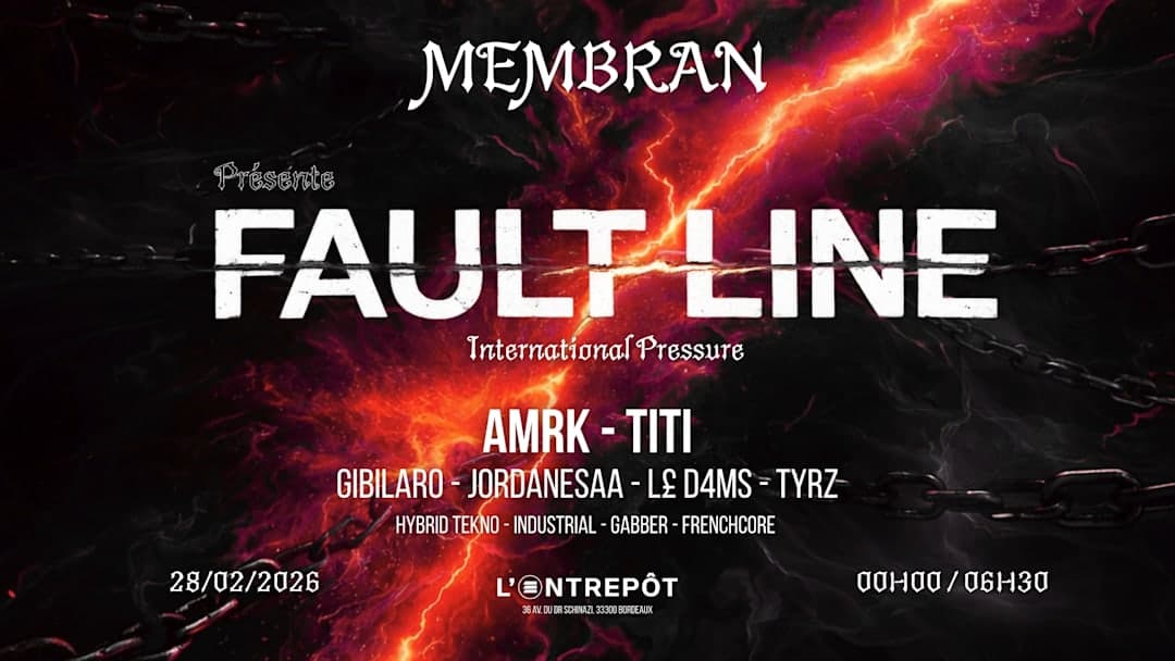 FAULT LINE // AMRK - TITI - LE D4MS - JORDANESAA - GIBILARO