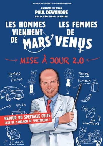 Les Hommes viennent de Mars, les Femmes de Vénus - Mise à jour 2.0